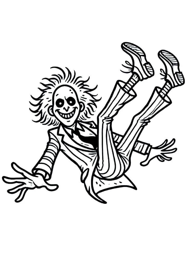 Dibujo gratuito Beetlejuice #222022 de la coleccion Películas y Series de TV para imprimir