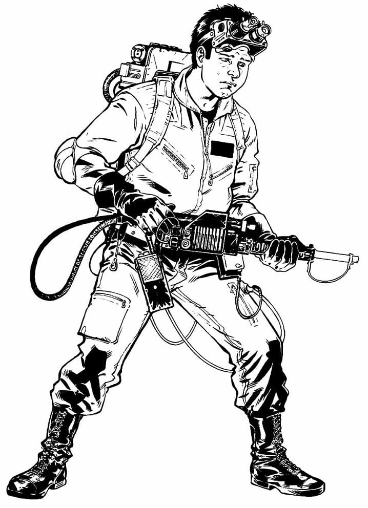 Dibujo gratuito Cazafantasmas #192804 de la coleccion Películas y Series de TV para imprimir