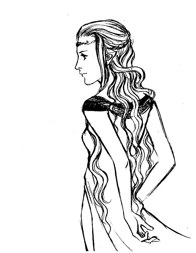 Dibujo para colorear: El Señor de los Anillos (Películas y Series de TV) #69900 - Dibujos para Colorear e Imprimir Gratis