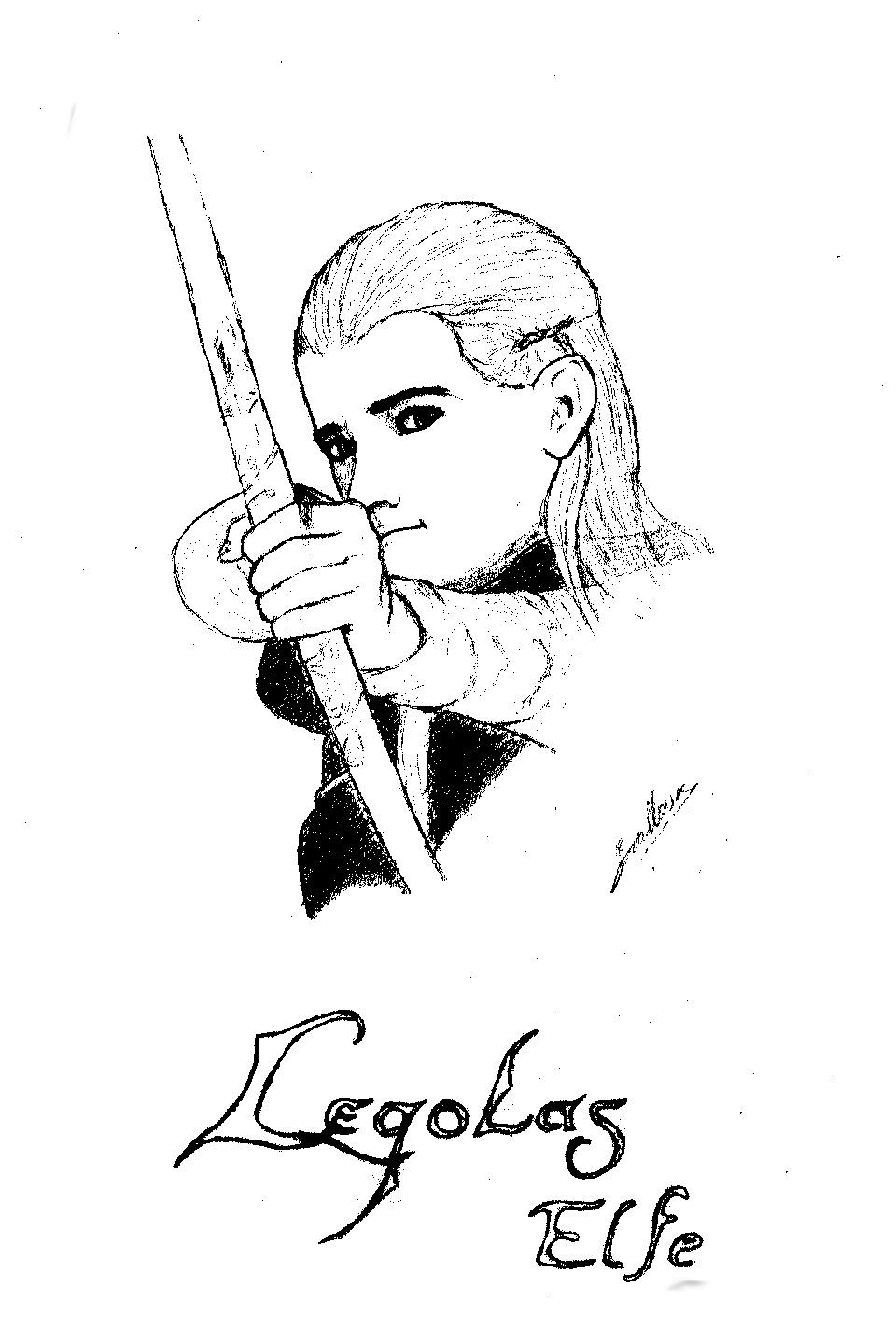 Dibujo para colorear: El Señor de los Anillos (Películas y Series de TV) #69913 - Dibujos para Colorear e Imprimir Gratis
