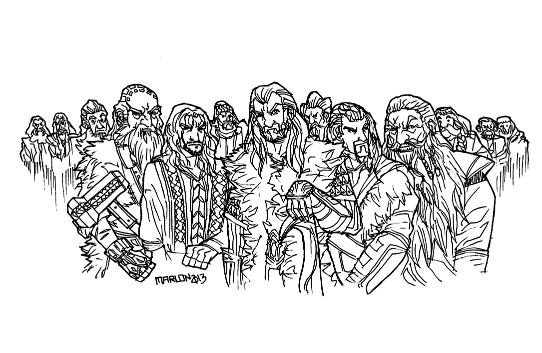 Dibujo gratuito El Señor de los Anillos #69945 de la coleccion Películas y Series de TV para imprimir