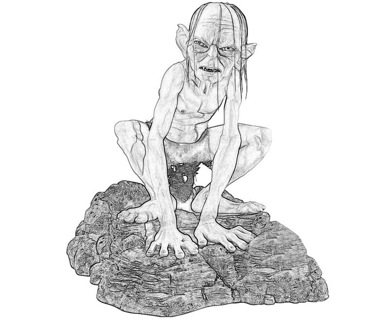 Dibujo para colorear: El Señor de los Anillos (Películas y Series de TV) #70008 - Dibujos para Colorear e Imprimir Gratis