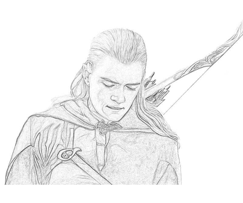 Dibujo para colorear: El Señor de los Anillos (Películas y Series de TV) #70011 - Dibujos para Colorear e Imprimir Gratis