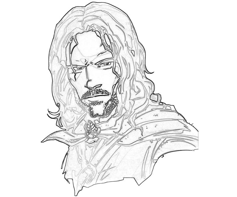 Dibujo para colorear: El Señor de los Anillos (Películas y Series de TV) #70038 - Dibujos para Colorear e Imprimir Gratis