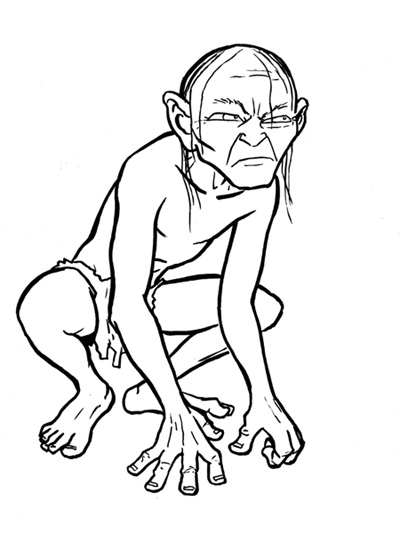 Dibujo para colorear: El Señor de los Anillos (Películas y Series de TV) #70101 - Dibujos para Colorear e Imprimir Gratis