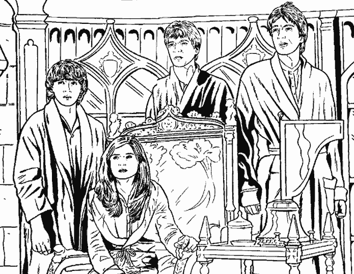 Dibujo gratuito Harry Potter #69599 de la coleccion Películas y Series de TV para imprimir