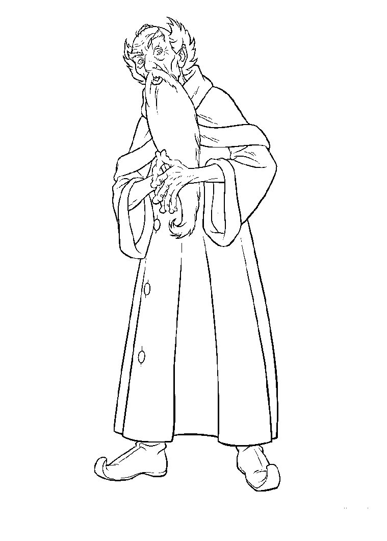 Dibujo para colorear: Harry Potter (Películas y Series de TV) #69689 - Dibujos para Colorear e Imprimir Gratis