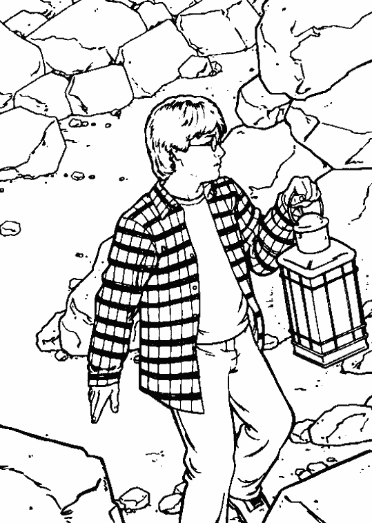 Dibujo para colorear: Harry Potter (Películas y Series de TV) #69879 - Dibujos para Colorear e Imprimir Gratis