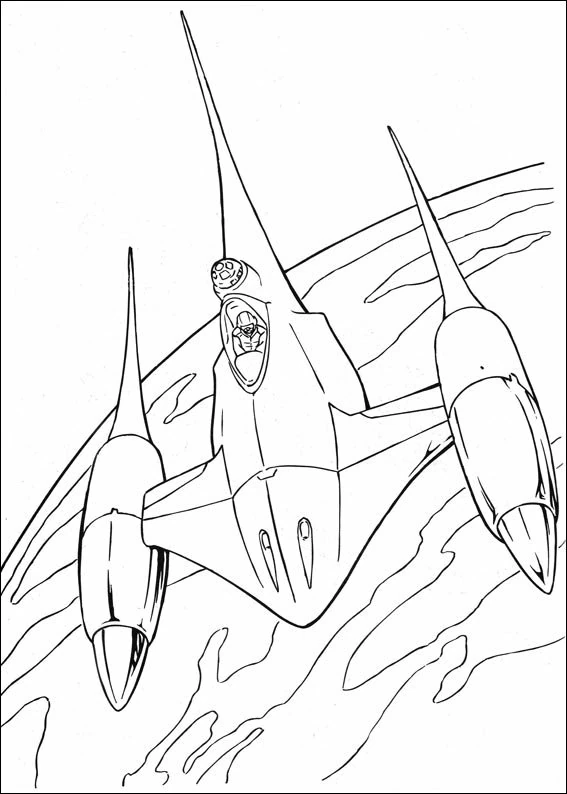 Dibujo gratuito La Guerra de las Galaxias #70585 de la coleccion Películas y Series de TV para imprimir