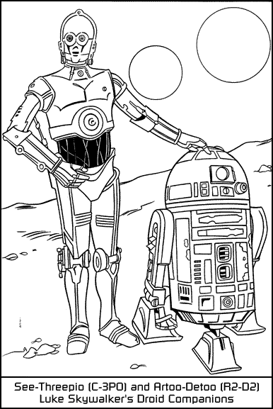 Dibujo gratuito La Guerra de las Galaxias #70598 de la coleccion Películas y Series de TV para imprimir