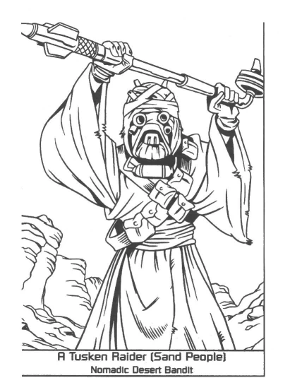 Dibujo gratuito La Guerra de las Galaxias #70650 de la coleccion Películas y Series de TV para imprimir