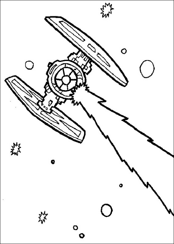 Dibujo gratuito La Guerra de las Galaxias #70726 de la coleccion Películas y Series de TV para imprimir