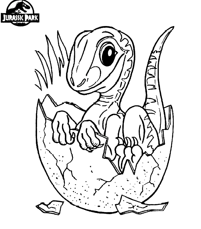 Dibujo para colorear: Parque Jurásico (Películas y Series de TV) #15865 - Dibujos para Colorear e Imprimir Gratis