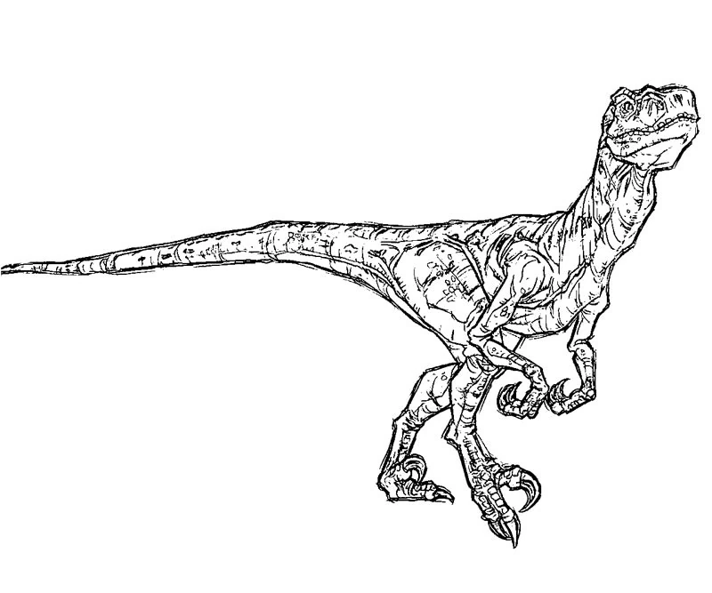 Dibujo para colorear: Parque Jurásico (Películas y Series de TV) #15889 - Dibujos para Colorear e Imprimir Gratis