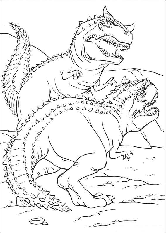 Dibujo para colorear: Parque Jurásico (Películas y Series de TV) #15926 - Dibujos para Colorear e Imprimir Gratis