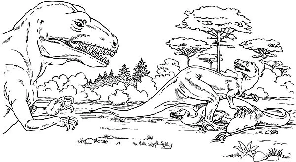 Dibujo para colorear: Parque Jurásico (Películas y Series de TV) #15940 - Dibujos para Colorear e Imprimir Gratis