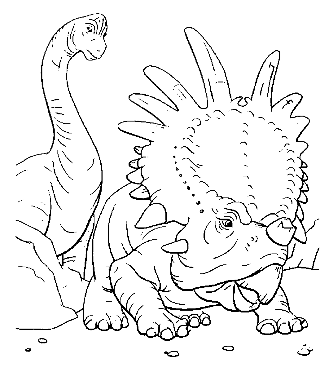 Dibujo para colorear: Parque Jurásico (Películas y Series de TV) #16017 - Dibujos para Colorear e Imprimir Gratis