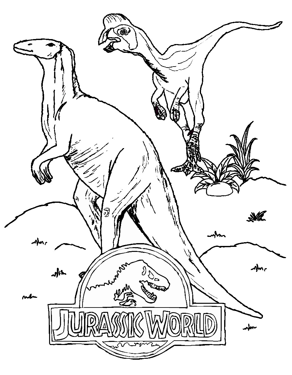 Dibujo para colorear: Parque Jurásico (Películas y Series de TV) #16033 - Dibujos para Colorear e Imprimir Gratis