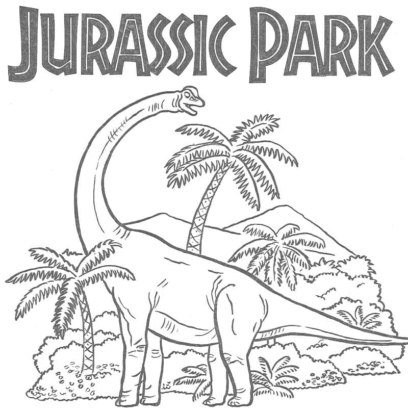 Dibujo gratuito Parque Jurásico #176182 de la coleccion Películas y Series de TV para imprimir