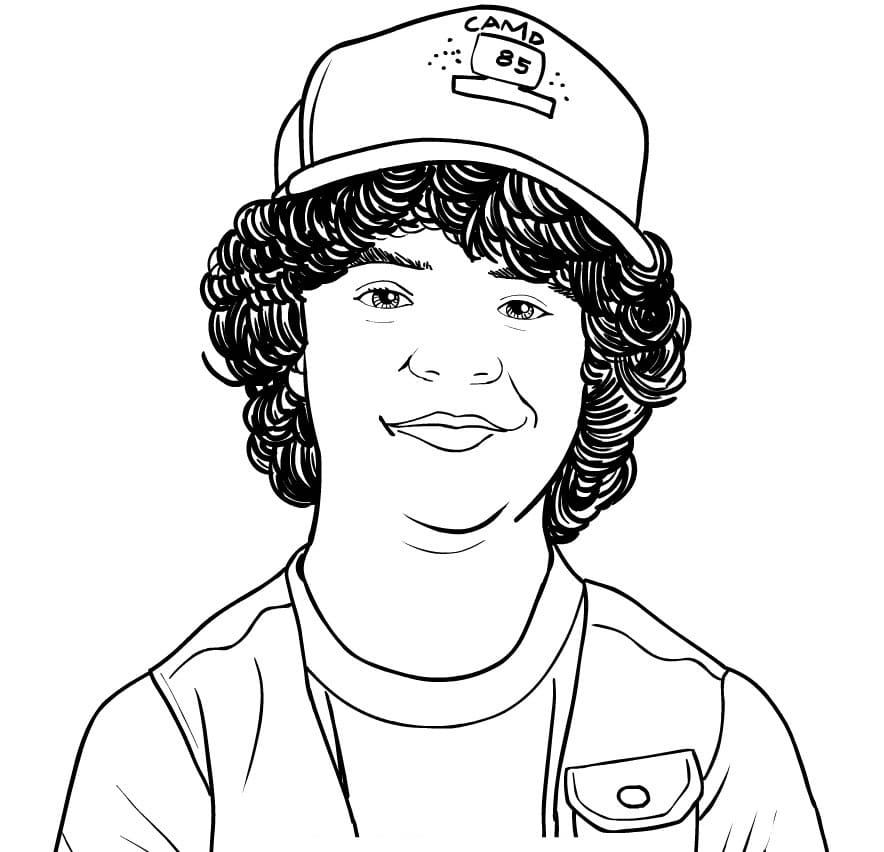 Dibujo para colorear: Stranger Things (Películas y Series de TV) #176155 - Dibujos para Colorear e Imprimir Gratis
