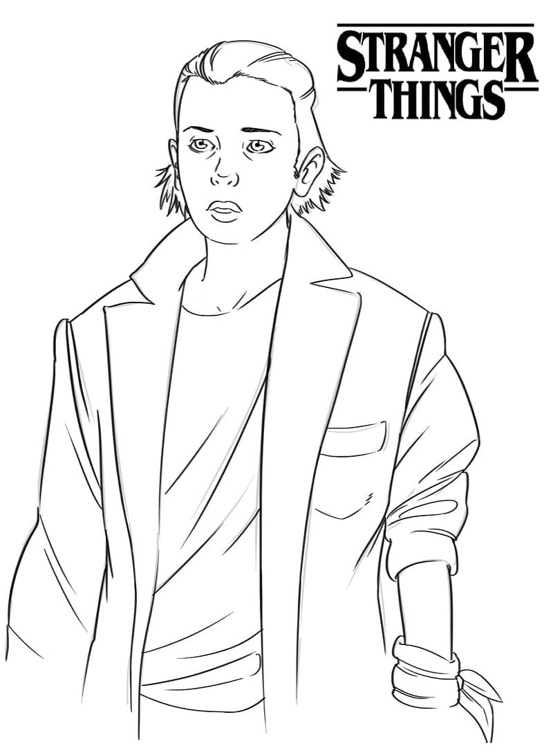Dibujo gratuito Stranger Things #176167 de la coleccion Películas y Series de TV para imprimir