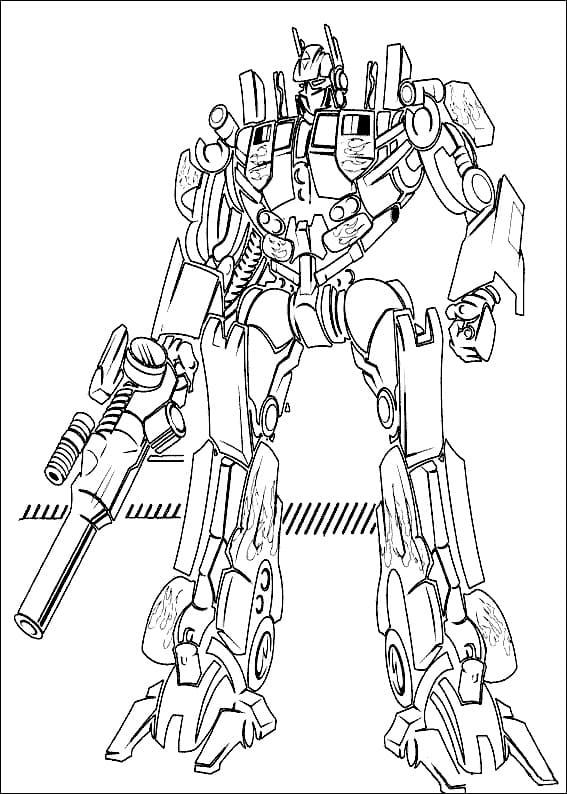 Dibujo gratuito Transformers #180294 de la coleccion Películas y Series de TV para imprimir