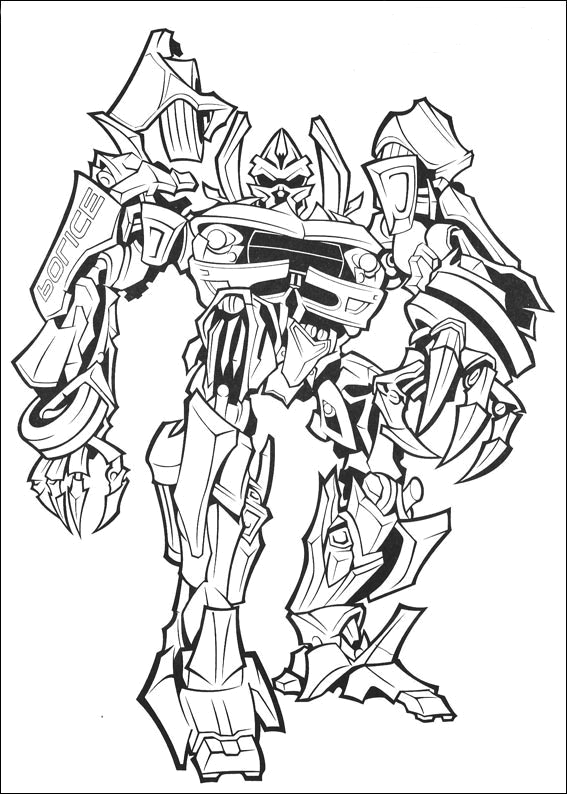 Dibujo gratuito Transformers #75091 de la coleccion Películas y Series de TV para imprimir