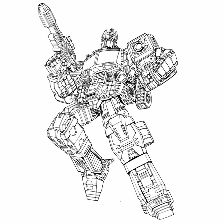 Dibujo gratuito Transformers #75097 de la coleccion Películas y Series de TV para imprimir