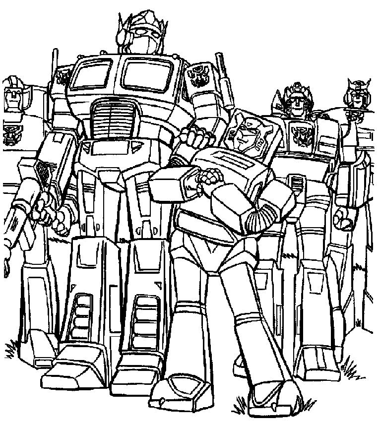 Dibujo gratuito Transformers #75107 de la coleccion Películas y Series de TV para imprimir