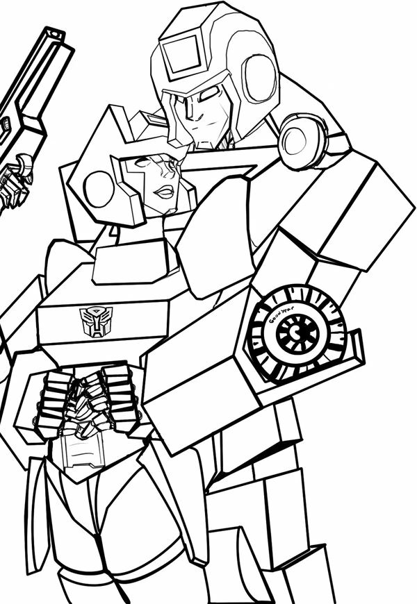 Dibujo gratuito Transformers #75186 de la coleccion Películas y Series de TV para imprimir