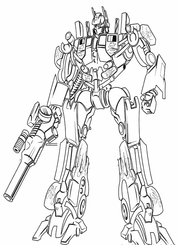 Dibujo gratuito Transformers #75231 de la coleccion Películas y Series de TV para imprimir