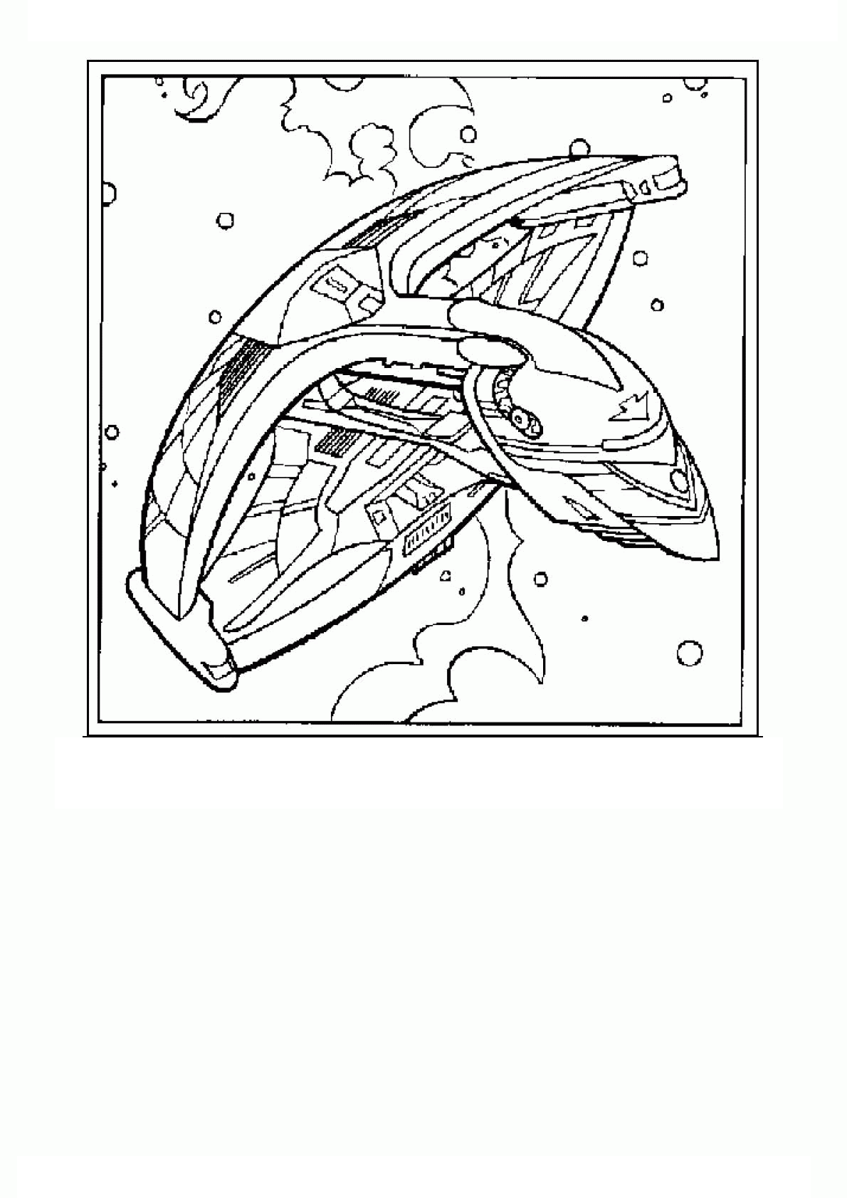 Dibujo para colorear: Viaje a las Estrellas (Películas y Series de TV) #70140 - Dibujos para Colorear e Imprimir Gratis