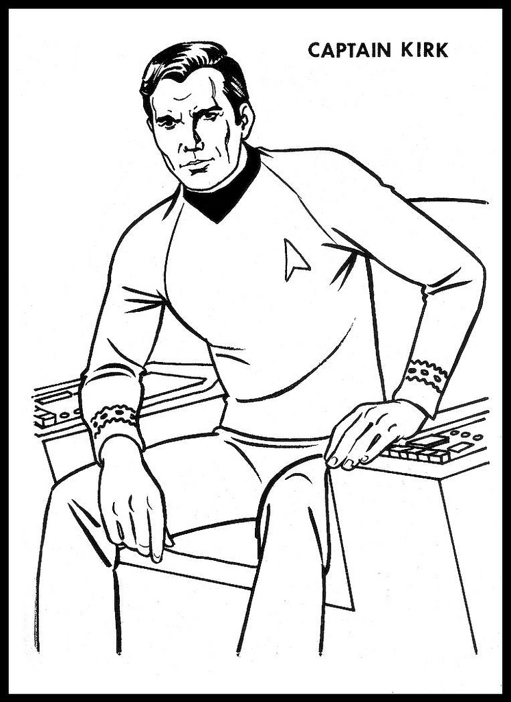 Dibujo para colorear: Viaje a las Estrellas (Películas y Series de TV) #70187 - Dibujos para Colorear e Imprimir Gratis
