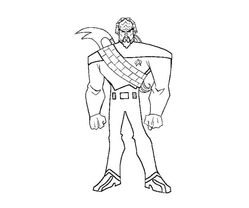 Dibujo para colorear: Viaje a las Estrellas (Películas y Series de TV) #70230 - Dibujos para Colorear e Imprimir Gratis
