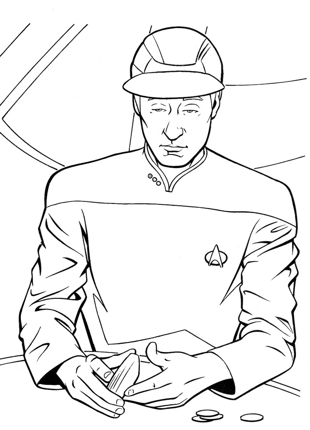 Dibujo gratuito Viaje a las Estrellas #70272 de la coleccion Películas y Series de TV para imprimir