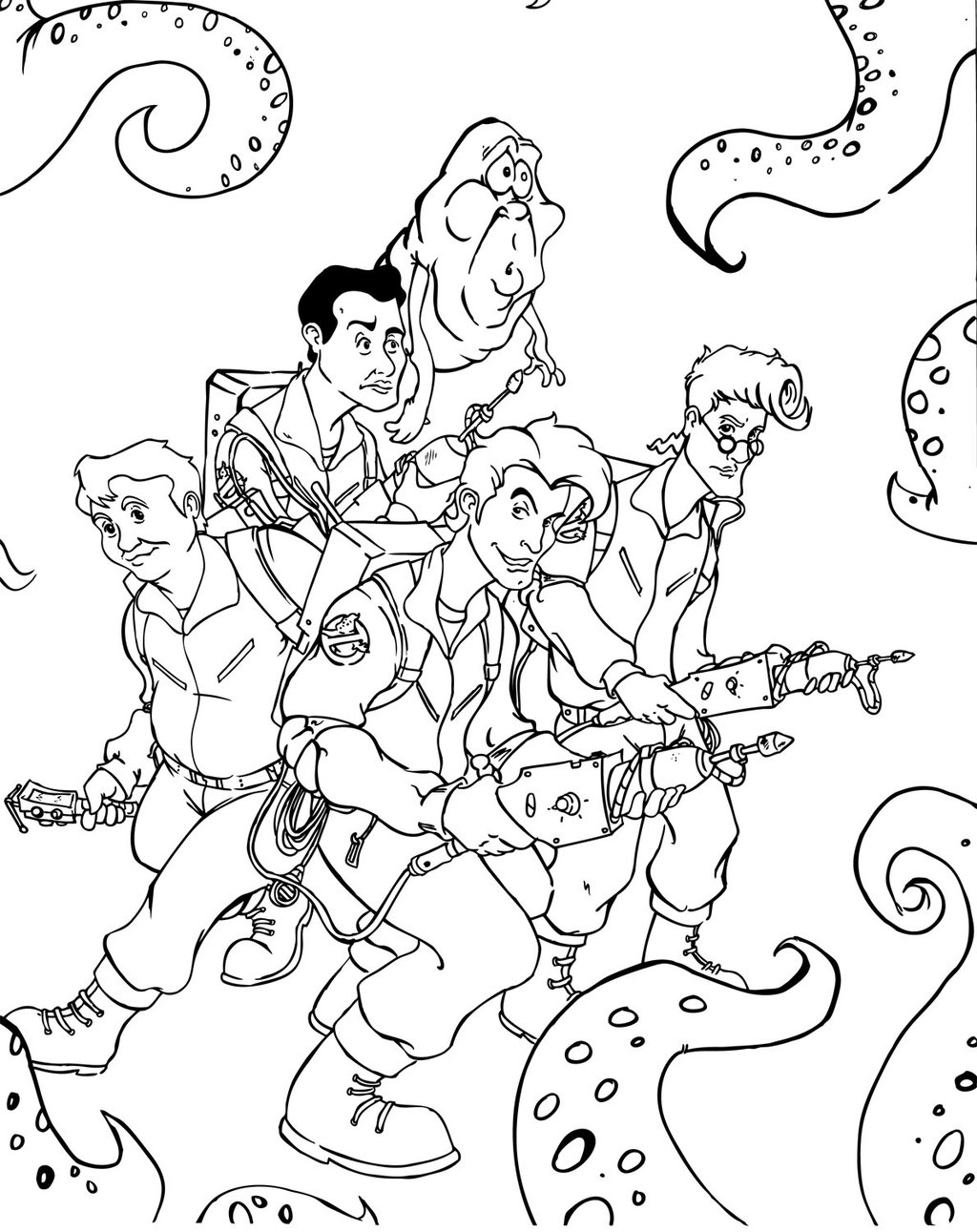 Dibujo para colorear: Ghostbusters (Películas) #134012 - Dibujos para Colorear e Imprimir Gratis