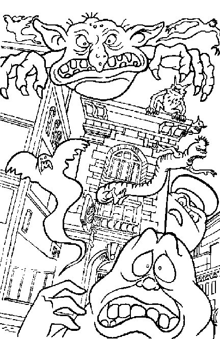Dibujo para colorear: Ghostbusters (Películas) #134025 - Dibujos para Colorear e Imprimir Gratis