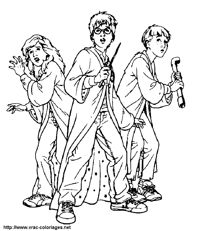 Dibujo para colorear: Harry Potter (Películas) #69511 - Dibujos para Colorear e Imprimir Gratis