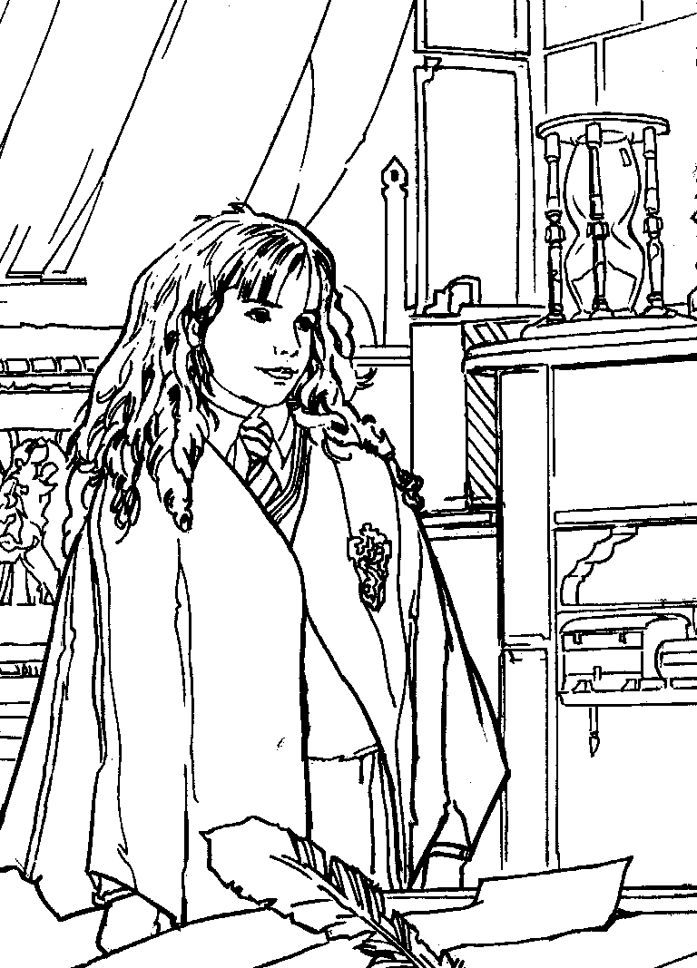 Dibujo para colorear: Harry Potter (Películas) #69518 - Dibujos para Colorear e Imprimir Gratis