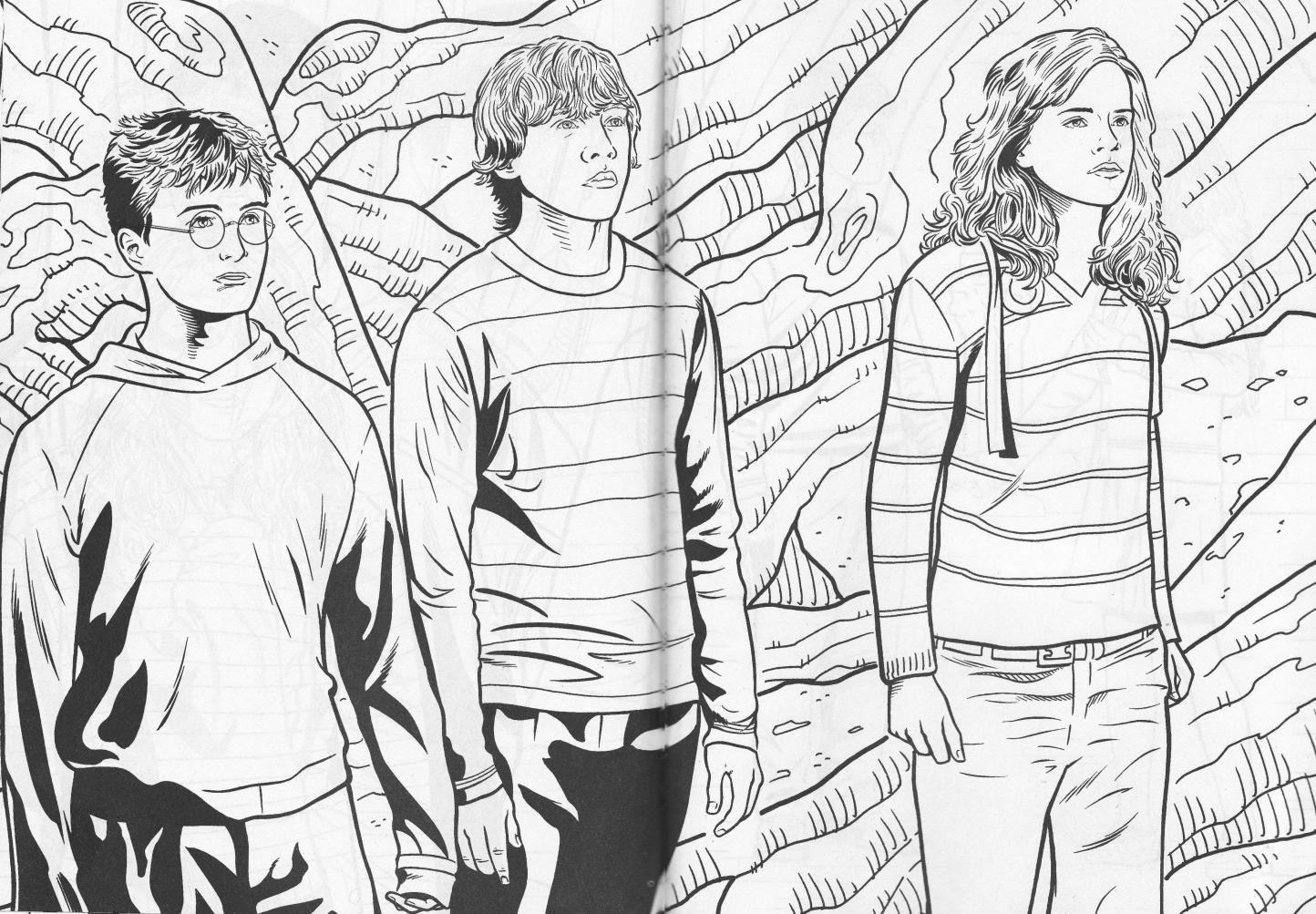 Dibujo para colorear: Harry Potter (Películas) #69523 - Dibujos para Colorear e Imprimir Gratis