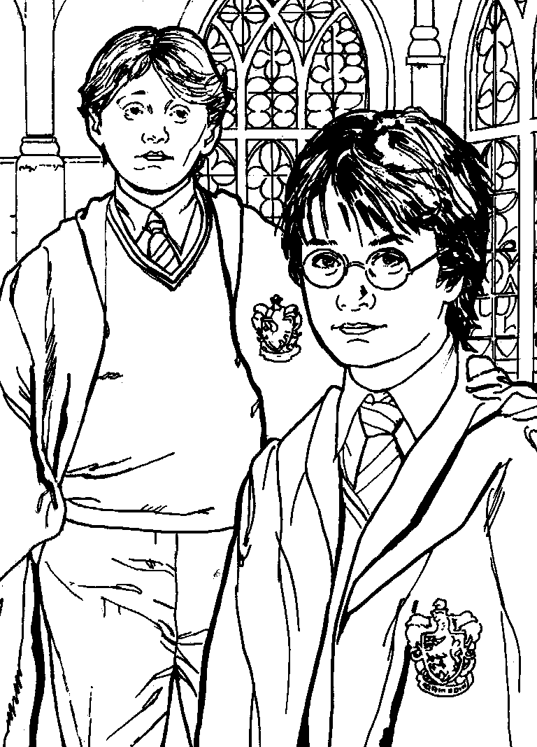 Dibujo para colorear: Harry Potter (Películas) #69546 - Dibujos para Colorear e Imprimir Gratis