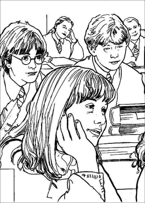 Dibujo para colorear: Harry Potter (Películas) #69611 - Dibujos para Colorear e Imprimir Gratis