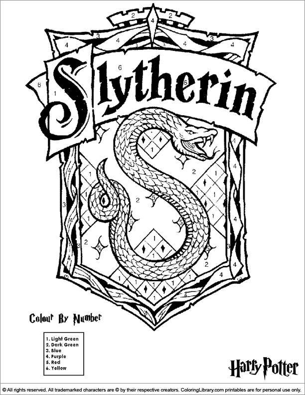 Dibujo para colorear: Harry Potter (Películas) #69615 - Dibujos para Colorear e Imprimir Gratis