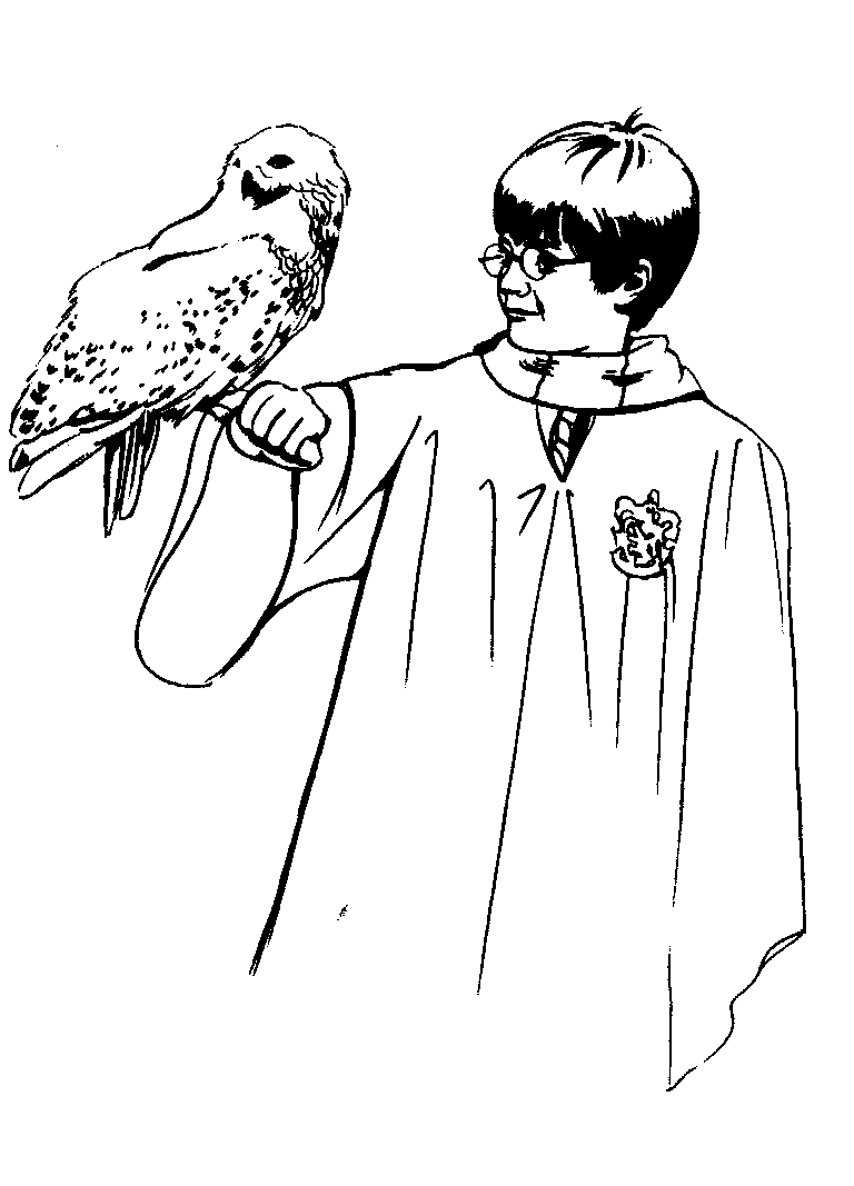Dibujo para colorear: Harry Potter (Películas) #69617 - Dibujos para Colorear e Imprimir Gratis