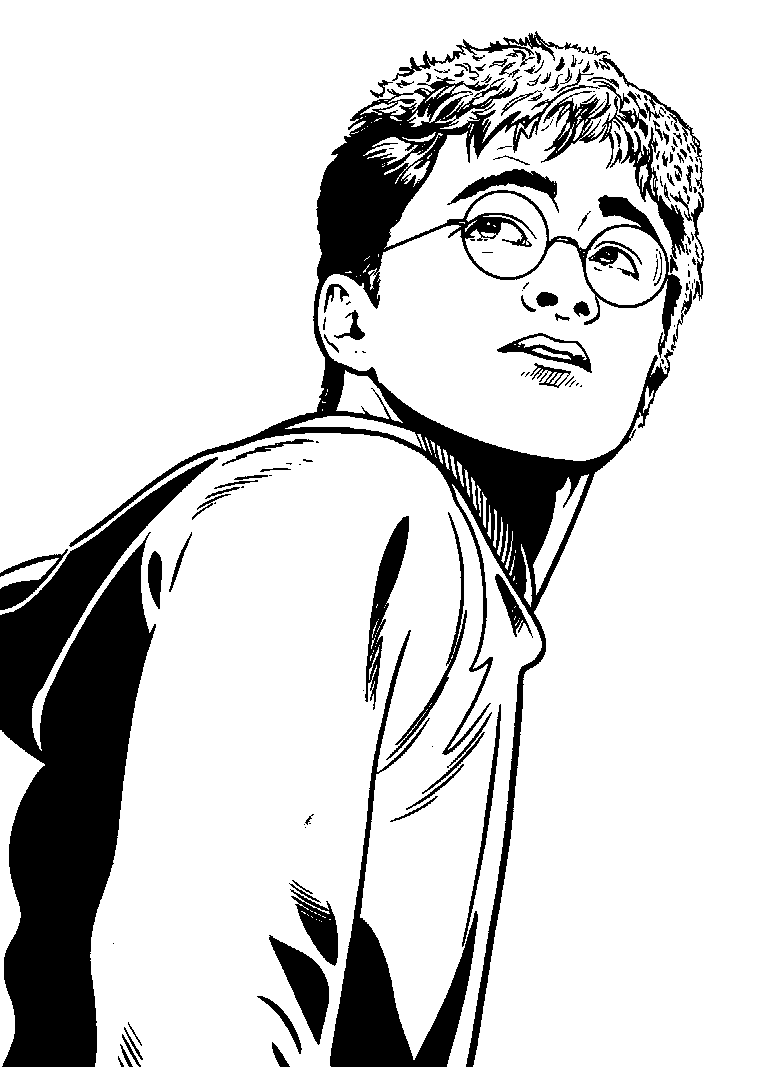 Dibujo para colorear: Harry Potter (Películas) #69640 - Dibujos para Colorear e Imprimir Gratis