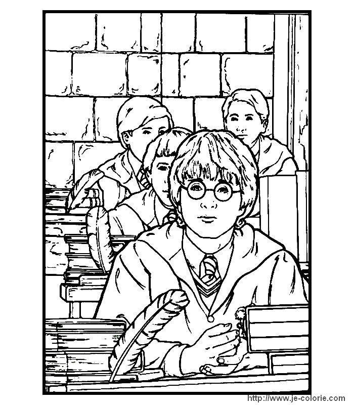 Dibujo para colorear: Harry Potter (Películas) #69717 - Dibujos para Colorear e Imprimir Gratis