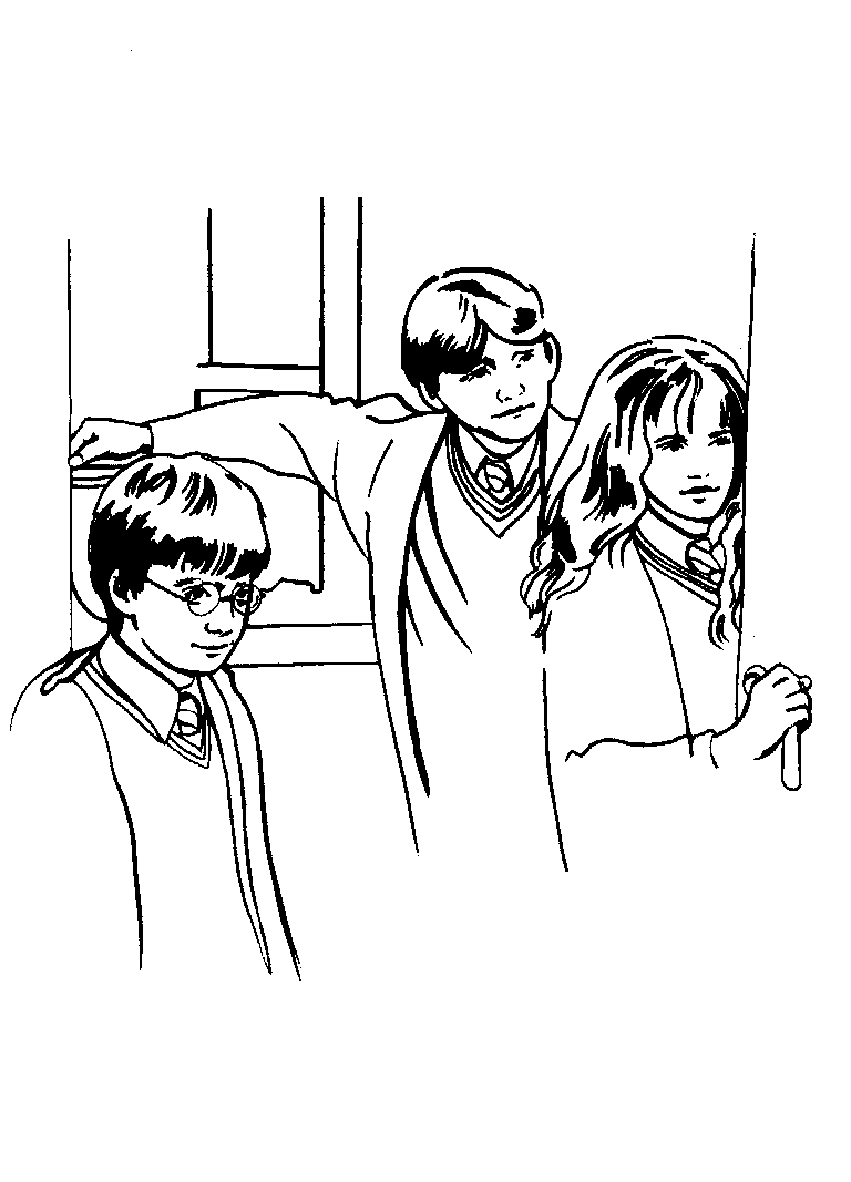 Dibujos de Harry Potter #69800 (Películas) para colorear – Páginas  imprimibles gratis