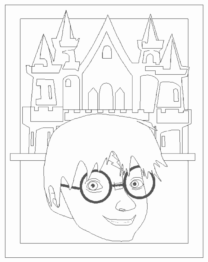 Dibujo para colorear: Harry Potter (Películas) #69848 - Dibujos para Colorear e Imprimir Gratis