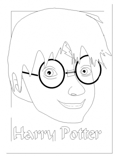 Dibujo para colorear: Harry Potter (Películas) #69870 - Dibujos para Colorear e Imprimir Gratis