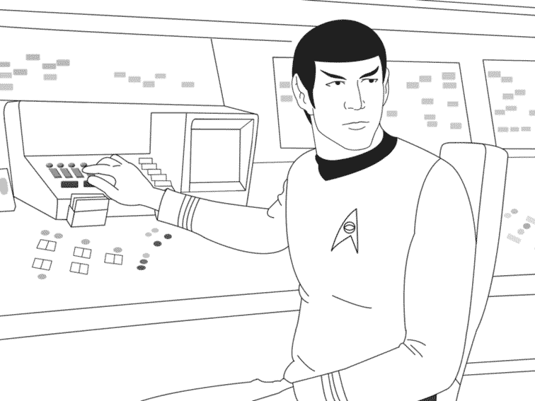 Dibujo para colorear: Star Trek (Películas) #70139 - Dibujos para Colorear e Imprimir Gratis